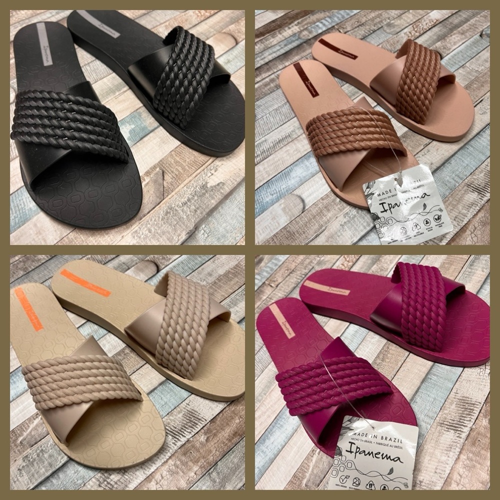 NWT/NWOT Ipanema Slip On Sandals~9